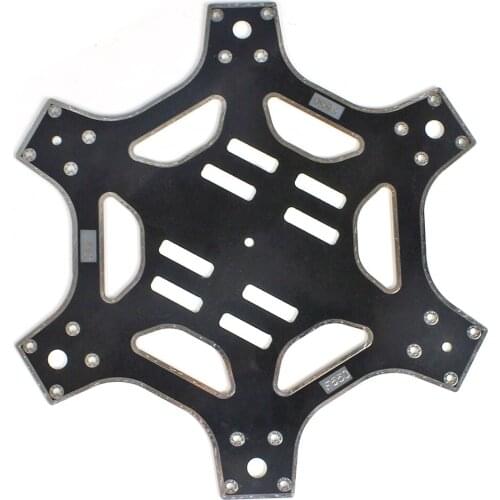 F550 Hexa-Rotor Spare Part Top and Bottom Plate for 550mm Multicopter Drone Frame Kit For RC FPV Racing Camera Drone Parts
