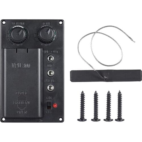 1 Set Cello EQ Pickup Piezo Luthier Tools For 4/4 Electric Cello DIY Parts