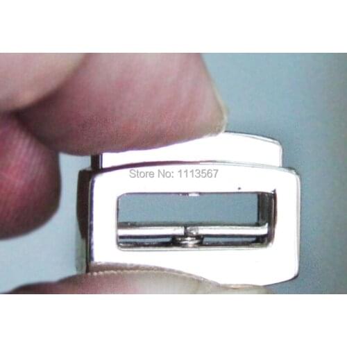 100pieces Gold Tone METAL Square Stopper Toggle Cord Locks Drawstring with 2 holes Sewing Button Sewing On Garment NK86