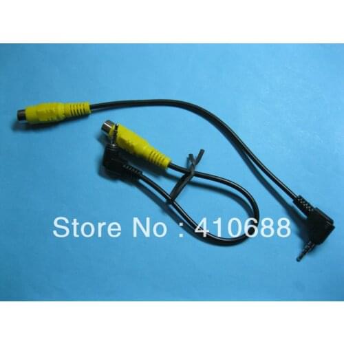 3 Pcs Per Lot 2.5mm Angle 4 Pole Male Plug to RCA Female Jack Connector Cable 20cm HIGH Quality HOT Sale
