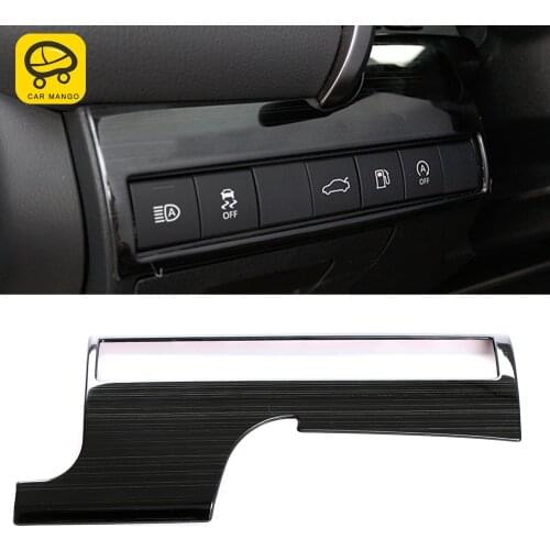 CarManGo Car Accessories Headlight Control Panel Trim Cover Frame Sticker Interior Decoration for Toyota Camry XV70 2017-2021