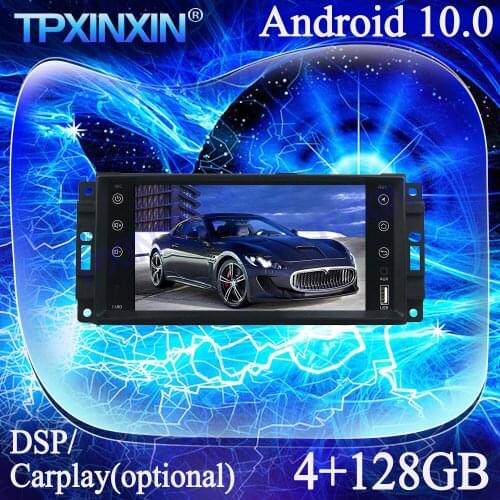 Android 10 PX6 4+128G For Jeep Compass Wrangler Full Touch Carplay Multimedia Player Tape Recorder GPS Navi Auto Radio Head Unit