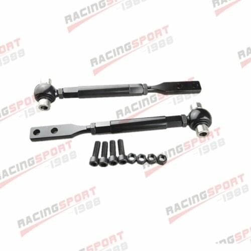 For N-issan S13 240SX R32 R33 Adjustable Front Lower Control Arms + Tension Rod