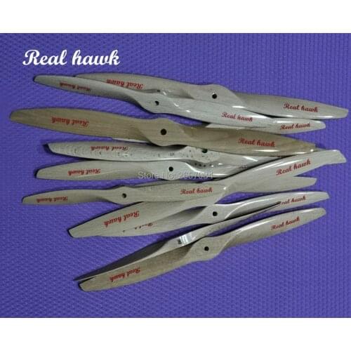 CCW or CW Wooden /beech 17x6/17x7/17x8/17x10 Propeller High Efficiency For Airplane nitro engine free shipping