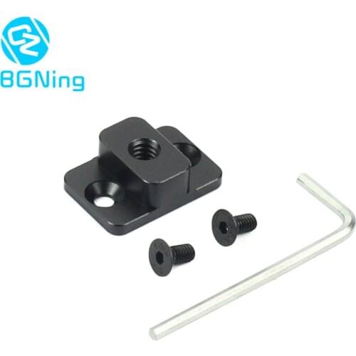 BGNing Video Monitor Mounting Plate for Ronin S Replace Mount M4 to 1/4 Screw Adapter Extend Port for Monitor Magic Arm