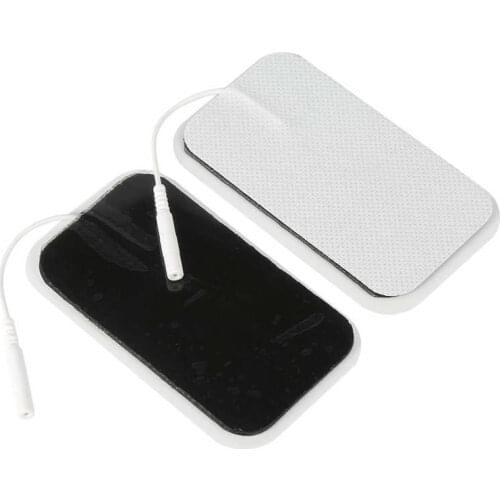 Reusable Tens Electrode Pads Self Adhesive Massage Machine Patch Nerve Muscle Stimulator Digital Physiotherapy Massager 2pcs Pad