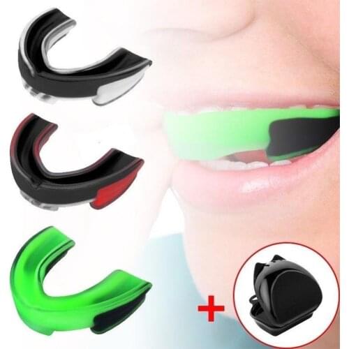 New Wear-resistant Sports Mouth Guard Teeth Protector for Boxing Karate Taekwondo