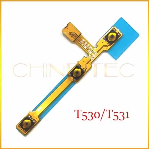 New For Samsung Galaxy Tab 4 T530 T531 Power On Off + Volume Up Down Button Flex Cable Ribbon Replacement Parts