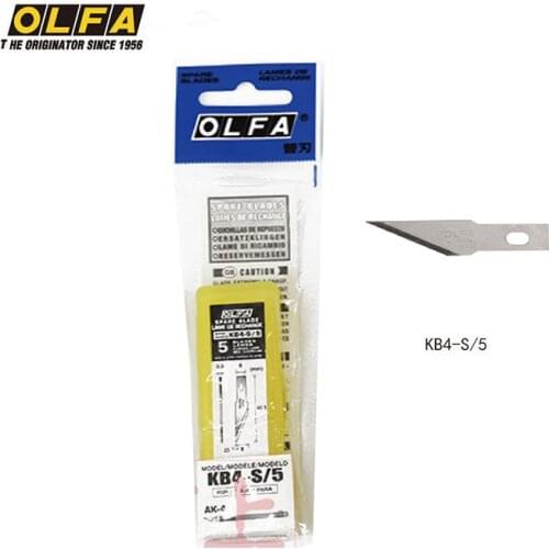 OLFA engraving trimming models beveled blades engraved rubber stamps AK-4 replacement blades 5-pack KB4-S/5