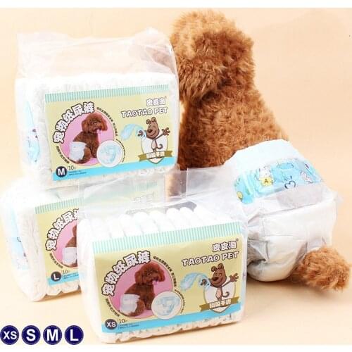 Dog Diaper Pet physiologic pants Poodle Menstrual trousers Tampon Safety trousers Disposable supplies