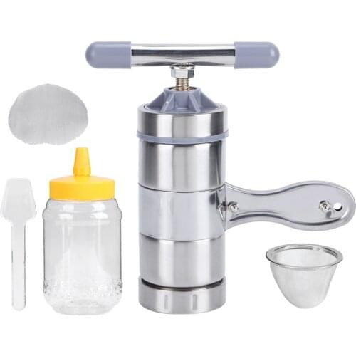 Bee beekeeping Mini Portable Honey Extractor Stainless Steel Manual Honey Presser Machine Beekeeping Tool Copper Plating