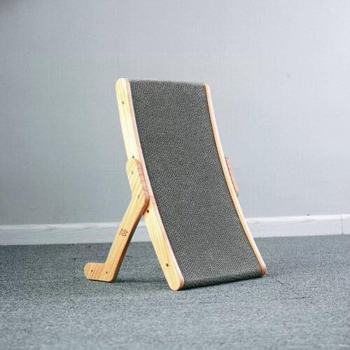 Corrugated Cat Scratching Board Deformed Cat Bed Vertical Corrugated Paper Grinding Claw Toy Replaceable Core Cat Climbing Frame