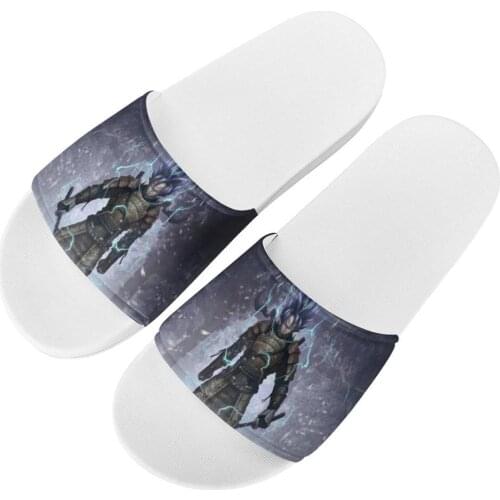 2020 Platform Custom fashion Handsome cartoon men Slides Fashion Beach Slides Home Slippers Slip on Sandals men Shoes Flip Flops