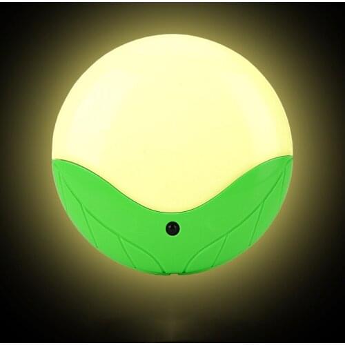 Led Night Light Lamp 1W AC220V White/Warm White With Remote Control Motion Sensor Light Dimmer Baby Night Light