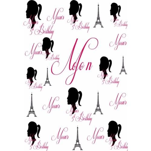 VinylBDS White Birthday Fundo Fotografico Para Estudio Newborn Princess Girl Background Custom Party Background Photo