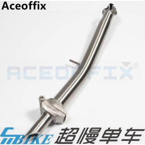 2021 Aceoffix S stem for Brompton Folding Bike Chrome Molybdenum Steel Head Tube Folding Bike