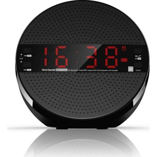 1 *Bluetooth alarm clock speaker Only the above package content, other products are not included. Note: Light shooting and diffe