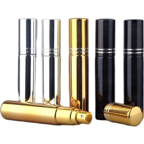 100 Pcs/Lot 10ML Parfume Bottle Refillable Portable Spray Bottles Sample Empty Containers Atomizer Mini Refillable Bottles