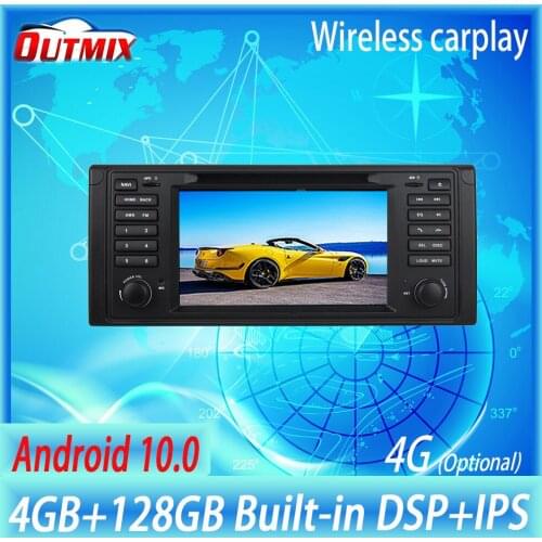 2 din Android 10.0 screen Car Multimedia player For BENZ E39 1995-2003 Video audio radio stereo GPS navi head unit auto stereo