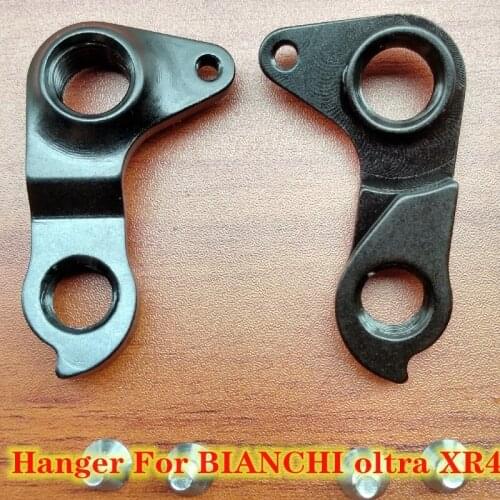 2pc XR4 Bicycle derailleur hanger For BIANCHI oltra XR4 carbon frame Disc brake mtb road mountain bike carbon frame MECH dropout