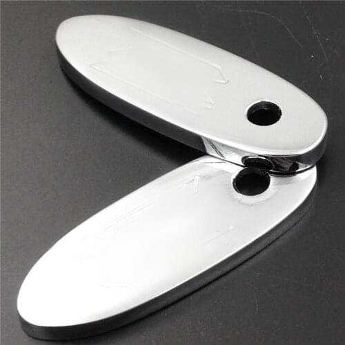 Aftermarket free shipping motorcycle parts Mirror Block Off base Plates for Suzuki GSXR 600 750 1000 1100 GSX-R Chrome