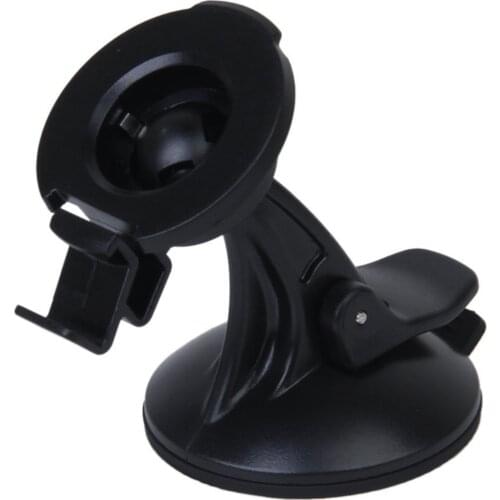 Black Adjustable 360-Degree Rotating Strong Suction Cup Car Mount Stand Holder For Garmin Nuvi GPS Driving Recorder Bracket Auto