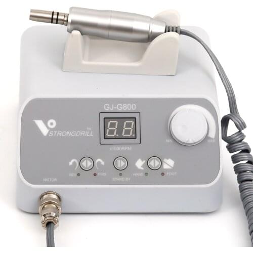 50,000 RPM brushless motor, using foot dental laboratory polishing kit G800 + W101E mobile dental microcomputer