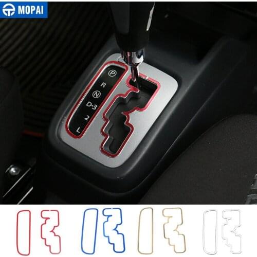 MOPAI Car Interior Gear Shift Box Decoration Cover Trim Stickers for Suzuki Jimny 2012-2016 Car Accessories Styling