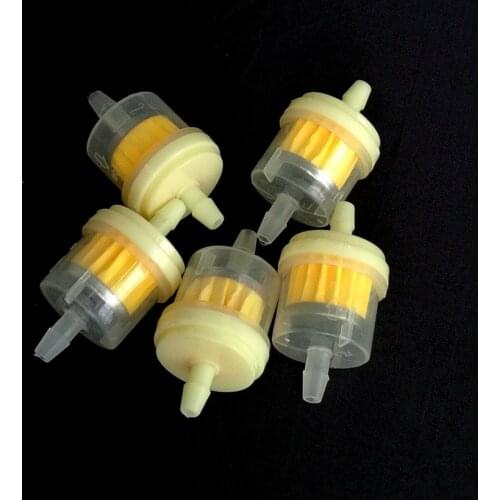 Free Shipping Motorcycle Petrol Gas Fuel Oil Filter For Moped Scooter Dirt Bike ATV Go Kart Gasoline Filter With Magnet