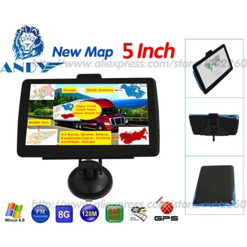 5 inch HD 800X480 gps navigation FM,DDR128M\8GB,Russian\Czech\Hebrew\Bulgarian\Polish\Spanish,Navitel(RU+UKR+BLR+KAZ),car gps