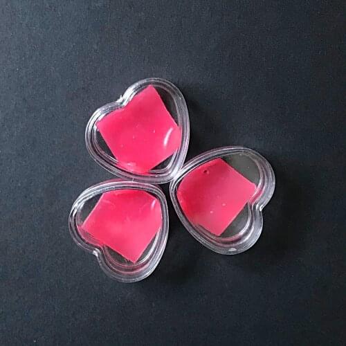 Diamond Painting Tools New 2020 Heart Shaped Bottle with Diamond Painting Wax Cute Jar to Hold Mud DIY Embroidery Accessories