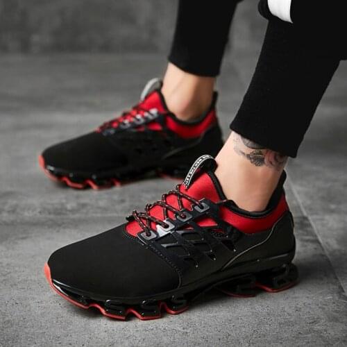 Mens Style Shoes Hot Sale Fashion Sports Running Shoes Comfortable Soft Non-Slip Casual Sneakers Male Fitness Training