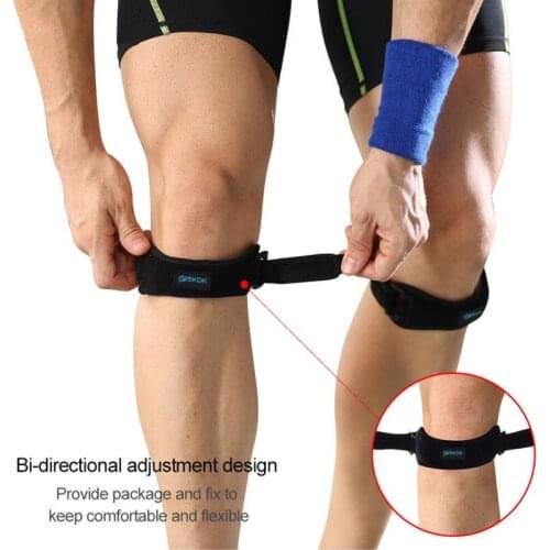 Adjustable Patella Tendon Magnetic Knee Belt Patella Support Knee Brace Fastener Adjustable Strap