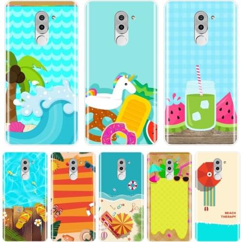 Silicone Phone Case For Huawei Honor 6 5A 4X 5X 6X Travel Beach Summer Ocean Soft Back Cover For Huawei Honor 6A 4C 5C 6C Pro