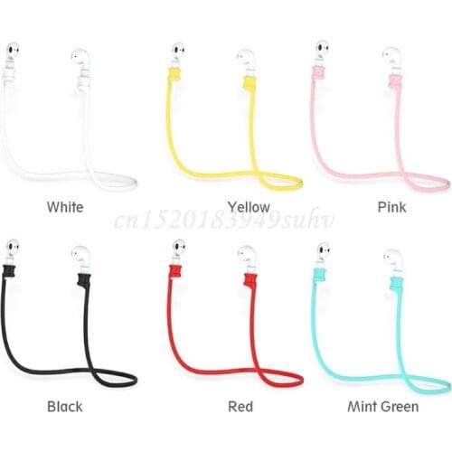 OOTDTY Anti-lost Rope Strap Silicone Earphone String for Huawei Freebuds 3 Headphones