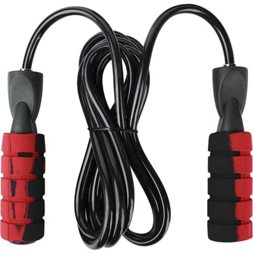 Outdoor Skipping Jump Ropes Tangle-Free With Ball Bearings Rapid Speed Jump Rope Cable And 6” Memory Foam Handles Ideal New