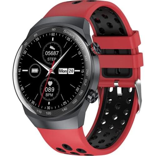 2021 Mens Business Smart Watch Touch Screen Bluetooth Call MP3 Music Player IP68 Waterproof Sports Fitness Tracker SmartWatch