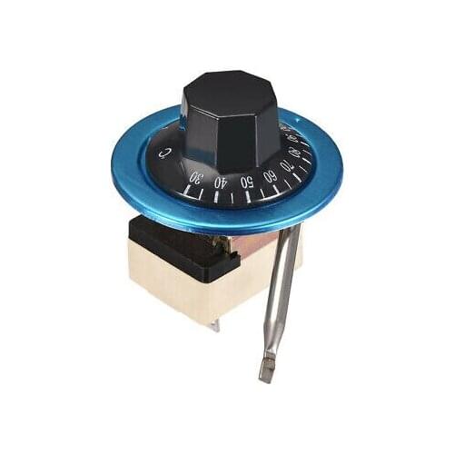 Electric Oven Thermostat, Adjustable Temperature Controller, 30-110 16A 3 Pin