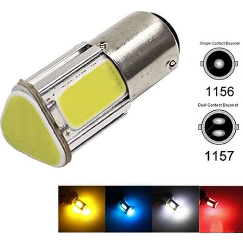 60% Hot Sale 1156/1157 LED Wedge 4 Sides Car Light Brake Reversing Bulb Turn Signal Lamp Headlight Car Lights
