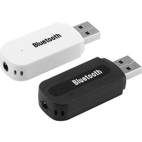 Wireless Car USB Adapter 3.5mm Jack AUX Music Stereo Receiver Bluetooth Transmitter For Mobile Phone Car Speaker