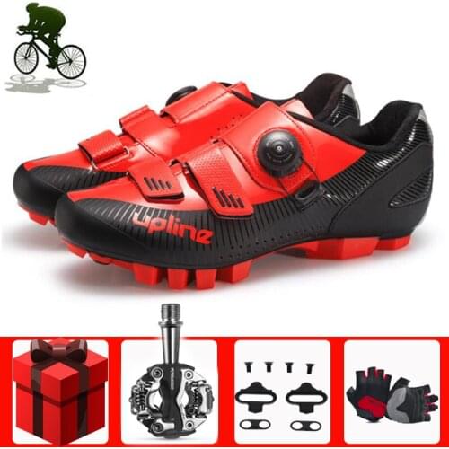 Men Cycling Shoes Sapatilha Ciclismo Mtb Mountain Bike Men Sneakers Women Self-locking Cycling Sneakers Breathable Riding Shoes