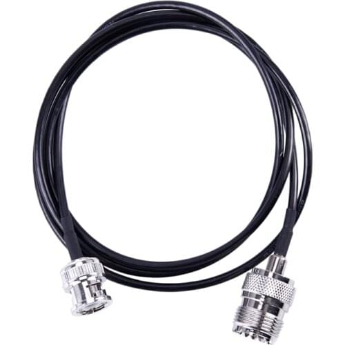 RF UHF VHF Radio coaxial antenna cable BNC male to UHF SO239 RG-58u MILSPEC Coax Mobile to Base Antenna 3 ft