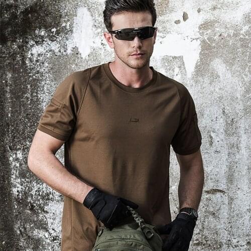 Summer Quick-Dry Military Combat Shirt Men Cotton Breathable Army Archon Tactical male Shirts Sports hiking Short Sleeve shirt