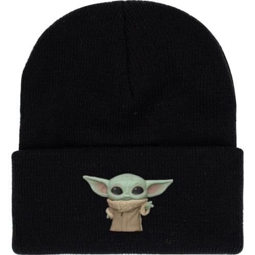Star Wars Baby Yoda Wool Hat Knitted Hat Party Hat Colorful Keep Warm Outdoor Windproof Hip Hop Hat Autumn Winter Gifts