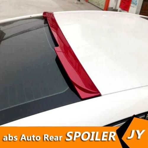 For Mondeo Roof Spoiler 2013-2018 Ford Fusion Mondeo QBK Roof Spoiler ABS plastic Material Car Rear Wing Color Rear Spoiler
