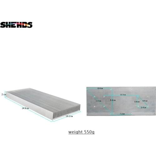 SHEHDS Extruded Aluminum Heatsink For LED COB Par Light Electronic LED Chip Board Heat Dissipation Cooling Cooler