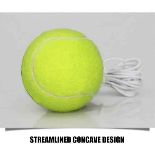 Tennis Trainer Tennis Ball Practice Single Self-Study Training Rebound Tool with Elasctic Rope RW