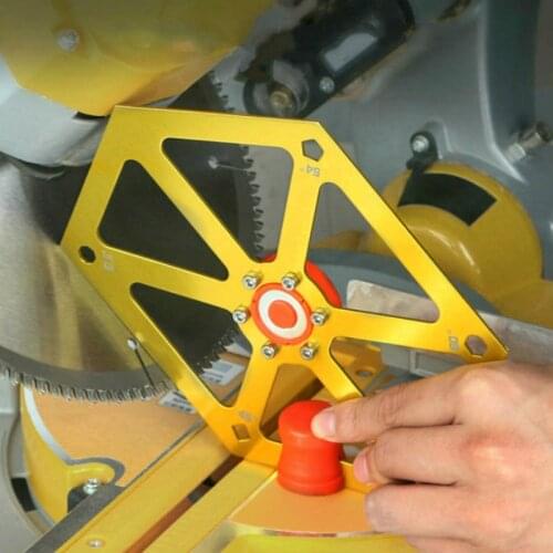 Woodworking Angle Finder Inclinometer Bevel Protractor Tilt Angle Measuring Ruler Multi-func Alloy Hexagon Ruler with Magnetic