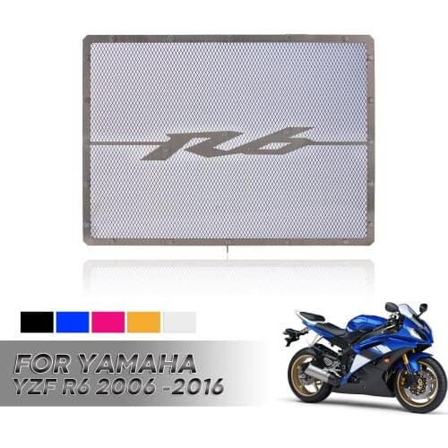 For Yamaha YZF R6 2006-2018 2007 2008 2009 2010 2011 2012 2015 2016 2017 Radiator Protective Cover Grill Guard Grille Protector