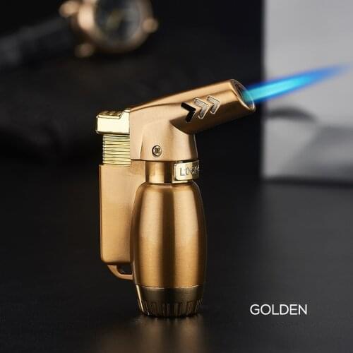 Cigar Torch Lighter Compact Windproof Jet Gun Lighter Continuous Fire Lock